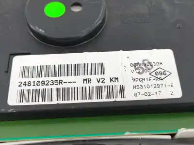 Second-hand car spare part dashboard for dacia duster laureate 4x4 oem iam references 248109235r e2-a1-28-8 