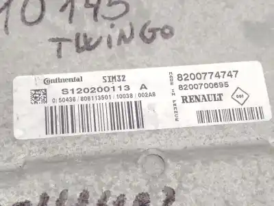 Автозапчастина б/у ебу контролер двигуна для renault twingo dynamique посилання на oem iam 8200774747 e2-a1-34-6 8200700695