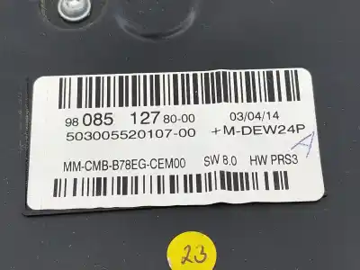 Peça sobressalente para automóvel em segunda mão quadrante por citroen c4 grand picasso attraction referências oem iam 9808512780 e3-b2-56-1 