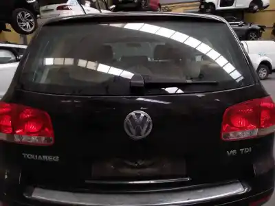 Peça sobressalente para automóvel em segunda mão porta da mala / tampa traseira por volkswagen touareg (7l6) 3.0 v6 tdi dpf referências oem iam 