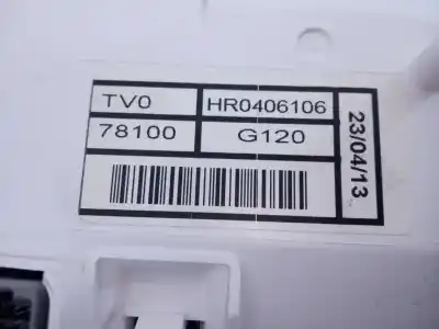 Автозапчастина б/у багатофункційний дисплей для honda civic ix (fk) 1.6 i-dtec (fk3) посилання на oem iam hr0406106 e3-b5-17-1 78100g120