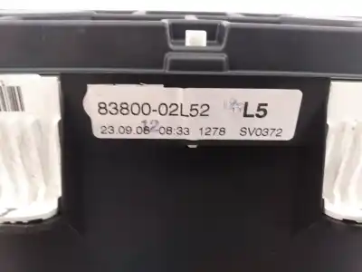 Peça sobressalente para automóvel em segunda mão quadrante por toyota auris luna referências oem iam 8380002l52 e3-b2-45-2 a2c53245521