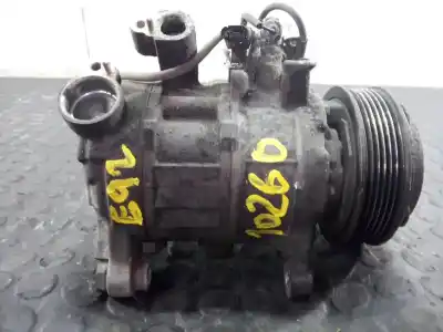 Peça sobressalente para automóvel em segunda mão compressor de ar condicionado a/a a/c por bmw serie 3 coupe (e92) 320d xdrive referências oem iam 
