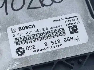 Peça sobressalente para automóvel em segunda mão centralina de motor uce por bmw serie 3 coupe (e92) 320d xdrive referências oem iam 0281018985 e3-a2-31-2 8519668