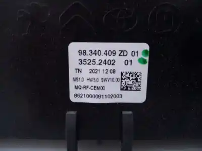 Second-hand car spare part climate control for opel combo life edition oem iam references 98340409zd e3-a5-29-1 3525240201