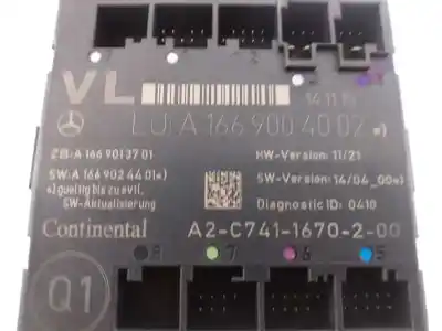 Pezzo di ricambio per auto di seconda mano modulo elettronico per infiniti q30 2.2d premium 170 cv / 125 kw riferimenti oem iam a1669004002  
