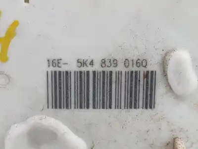 Автозапчастина б/у замок заднього правого дверя для seat leon (5f1) fr посилання на oem iam 5k4839016q e1-b6-48-1 