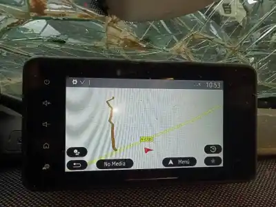 Second-hand car spare part gps navigation system for dacia sandero iii stepaway oem iam references 280215095r lan5900wr3d e2-a1-43-3 