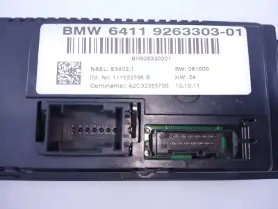 Second-hand car spare part climate control for bmw x1 (e84) sdrive 20d oem iam references 6411926330301 e3-a2-29-4 