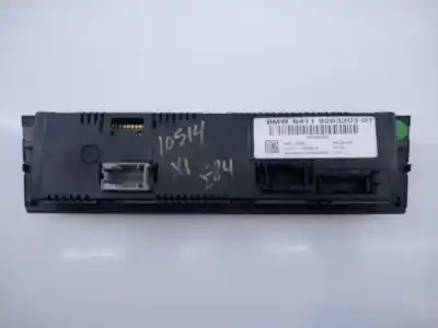 Second-hand car spare part climate control for bmw x1 (e84) sdrive 20d oem iam references 6411926330301 e3-a2-29-4 