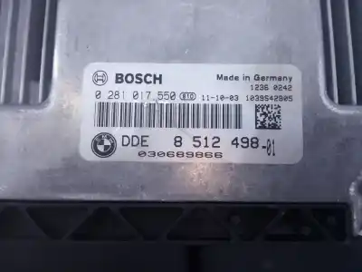 Peça sobressalente para automóvel em segunda mão centralina de motor uce por bmw x1 (e84) sdrive 20d referências oem iam 851249801  0281017550