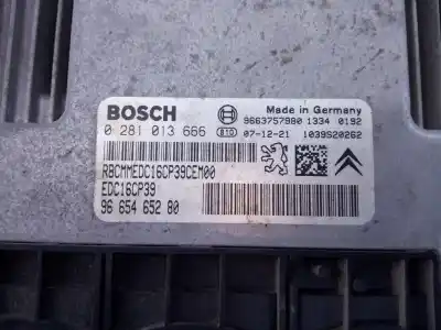 Second-hand car spare part ecu engine control for mitsubishi outlander (cw0) 2.2 di-d cat oem iam references 9665465280 e3-a2-19-3 0281013666