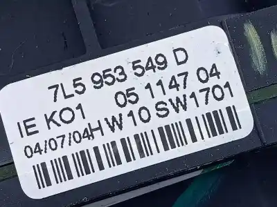 Second-hand car spare part indicator switch for porsche cayenne (typ 9pa) s oem iam references 7l5953549d e3-b6-50-5 