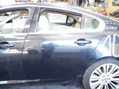 Peça sobressalente para automóvel em segunda mão porta do automóvel traseira esquerda por jaguar xf i (x250) 2.2 d referências oem iam 