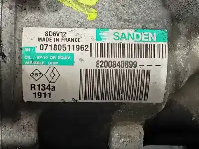 Автозапчастина б/у компресор кондиционера для dacia sandero laureate посилання на oem iam 8200840899 p3-a2-9-2 07180511962