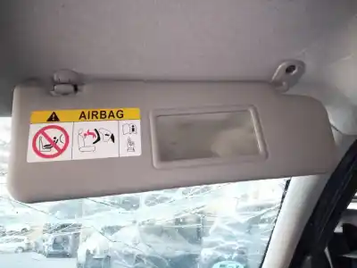 Peça sobressalente para automóvel em segunda mão para-sol direito por dacia sandero ambiance referências oem iam   