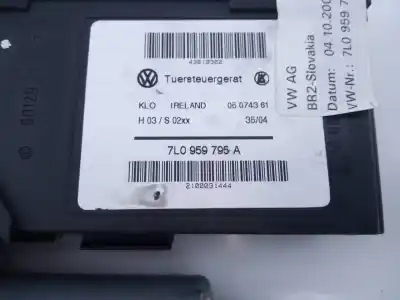 Second-hand car spare part rear left window motor for porsche cayenne (typ 9pa) s oem iam references 7l0959795a e1-a5-3-1 0130821765