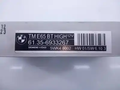 Second-hand car spare part electronic module for bmw serie 7 (e65/e66) 730d oem iam references 61356933267 e3-a2-23-2 