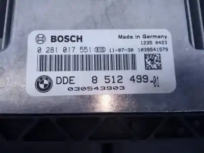 Second-hand car spare part ecu engine control for bmw x1 (e84) sdrive 18d oem iam references 0281017551 e3-a2-35-4 851249901