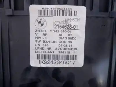 Peça sobressalente para automóvel em segunda mão quadrante por bmw x1 (e84) sdrive 18d referências oem iam 924234601 e3-a2-35-4 2156801