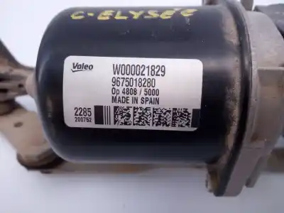 Pezzo di ricambio per auto di seconda mano tiranti e motorino del tergicristallo anteriore per citroen c-elysée exclusive riferimenti oem iam 9675018280 e1-a4-24-2 