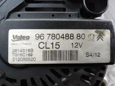 Second-hand car spare part alternator for citroen c3 attraction oem iam references 9678048880 p3-b5-7-1 2614016b