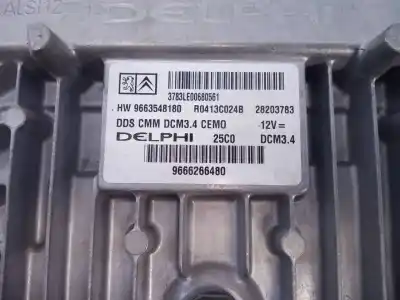 Pièce détachée automobile d'occasion calculateur moteur ecu pour peugeot 308 cc (2009) sport pack références oem iam 9666266480 e3-b2-24-2 9663548180