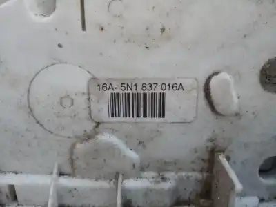 Автозапчасти б/у замок передней правой двери за seat ibiza (6j5) good stuff ссылки oem iam 5n1837016a e1-a5-44-2 