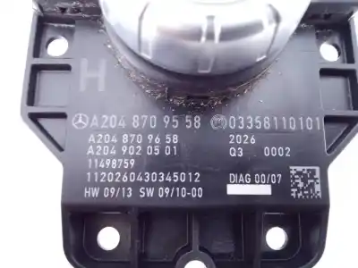 Piesă de schimb auto la mâna a doua sistem de navigare gps pentru mercedes-benz clase c (w204) lim. c 220 cdi blueefficiency (204.002) referințe oem iam a2049007508 e3-a1-10-7 