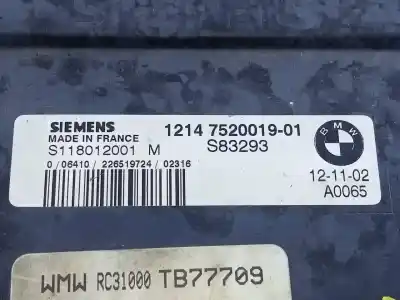 Автозапчасти б/у блок управления двигателем за mini mini (r50,r53) cooper ссылки oem iam s118012001 e3-a2-50-2 1214752001901