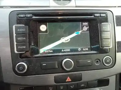 Peça sobressalente para automóvel em segunda mão módulo / sistema de navegação gps por volkswagen passat lim. (362) edition bluemotion referências oem iam 