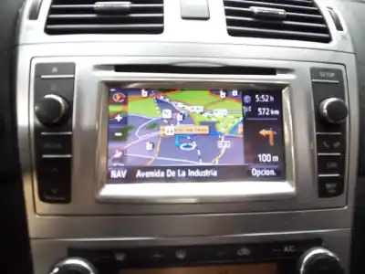 Recambio de automóvil de segunda mano de sistema navegacion gps para toyota avensis (t27) advance referencias oem iam 