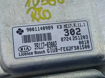 Second-hand car spare part ecu engine control for kia rio concept oem iam references 3911703002 e3-a3-25-2 9001140989