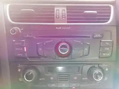 Second-hand car spare part audio system / radio cd for audi a5 coupe (8t) 3.0 v6 24v tdi oem iam references   