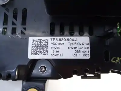 Автозапчастина б/у панель інструментів для porsche cayenne (typ 92aa) diesel platinum edition посилання на oem iam 7p5920904j e3-b6-57-1 a2c30058000