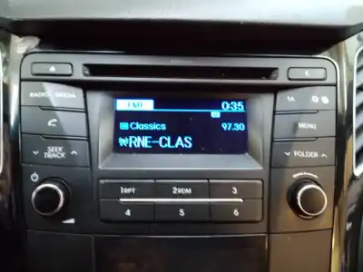 Second-hand car spare part audio system / radio cd for hyundai i40 style oem iam references 