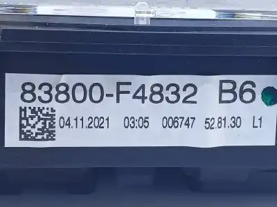 Автозапчасти б/у приборная доска за toyota c-hr (_x1_) 1.8 hybrid (zyx10_ zyx11_) ссылки oem iam 83800f4832 e3-b2-18-2 