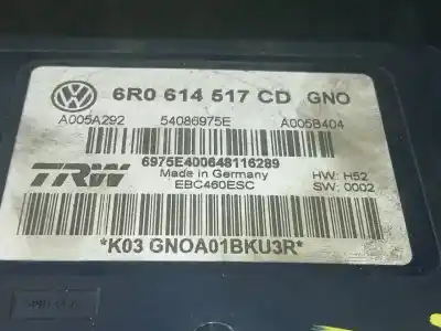 Peça sobressalente para automóvel em segunda mão abs por seat toledo (kg3) style referências oem iam 6r0614517cd p3-a8-2-4 