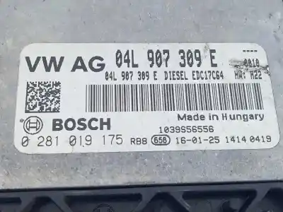 Автозапчасти б/у блок управления двигателем за skoda rapid active ссылки oem iam 04l907309e e2-a1-38-3 0281019175