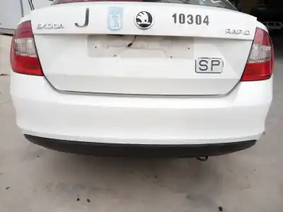 Автозапчасти б/у задний бампер за skoda rapid active ссылки oem iam 