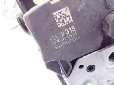 Peça sobressalente para automóvel em segunda mão fechadura da porta traseira direita por citroen c3 collection referências oem iam 732315 e1-a4-36-2 