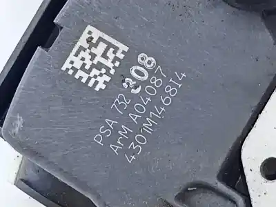 Second-hand car spare part front right door lock for citroen c3 collection oem iam references 732308 e1-a4-48-2 