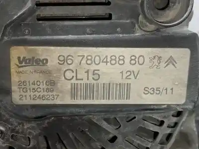 Second-hand car spare part alternator for citroen c3 collection oem iam references 9678048880 p3-b6-2-5 2614016b