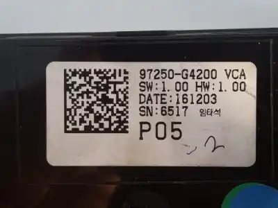 Автозапчасти б/у климат-контроль за hyundai i30 (pd) essence ссылки oem iam 97250g4200 e3-a3-43-1 
