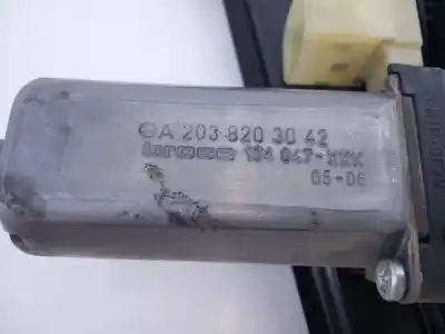 Second-hand car spare part rear right window regulator for mercedes-benz clase c (w203) berlina 220 cdi (la) (203.008) oem iam references a2038203042 e1-a2-8-2 