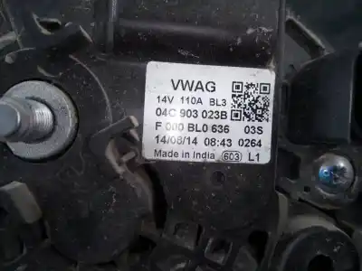 Автозапчастина б/у генератор для seat mii (kf1) reference посилання на oem iam 04c903023b p3-a4-3-2 