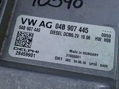 Second-hand car spare part ecu engine control for skoda fabia active oem iam references 04b907445 e2-a1-14-7 28459901