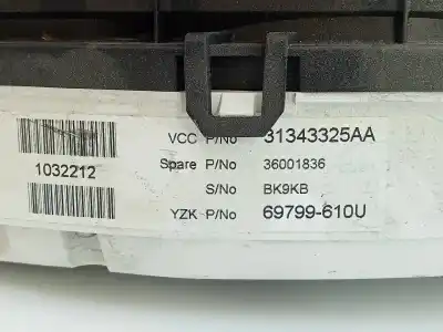 Автозапчастина б/у панель інструментів для volvo xc70 kinetic 2wd посилання на oem iam 31343325aa e3-b5-43-4 36001836