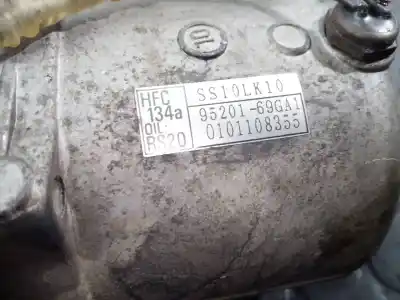 Second-hand car spare part air conditioning compressor for suzuki ignis rm (mh) básico oem iam references 9520169ga1 p3-a3-4-1 010118355