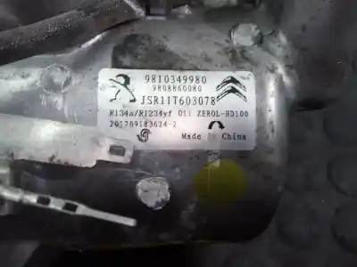 Second-hand car spare part air conditioning compressor for citroen c3 live oem iam references 9810349980 p3-a3-3-2 9808860080